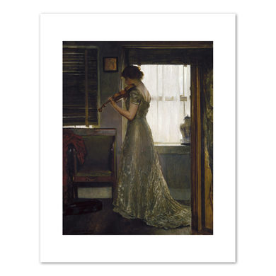 Joseph DeCamp, The Violinist, c. 1902, Fine Art Prints in various sizes by Museums.Co