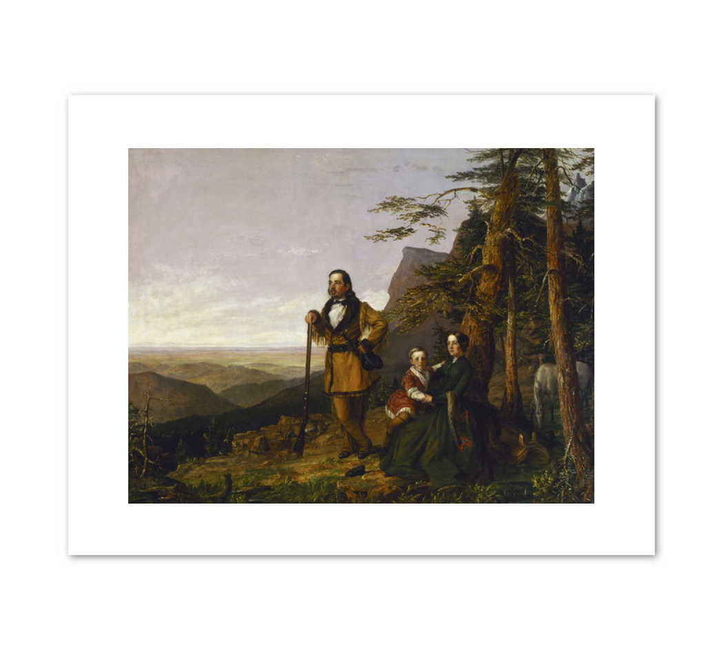William S. Jewett, The Promised Land - The Grayson Family, 1850, Fine Art Prints in various sizes by Museums.Co