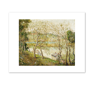 Ernest Lawson, Springtime, Harlem River, 1900–10, Terra Foundation for American Art. Fine Art Prints in various sizes by Museums.Co