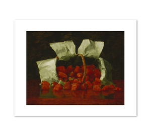 William J. McCloskey, Strawberries, 1889, Terra Foundation for American Art. Fine Art Prints in various sizes by Museums.Co