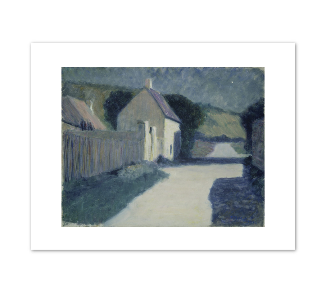 Thomas Buford Meteyard, Giverny, Moonlight, between 1890 and 1893, Terra Foundation for American Art. Fine Art Prints in various sizes by Museums.Co