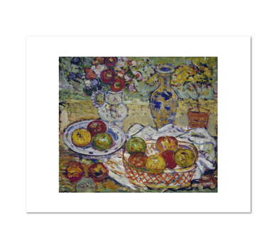 Maurice Prendergast, Still Life with Apples and Vase, between 1910 and 1913, Fine Art Prints in various sizes by Museums.Co