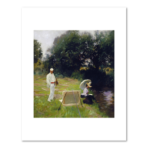 Dennis Miller Bunker Painting at Calcot by John Singer Sargent