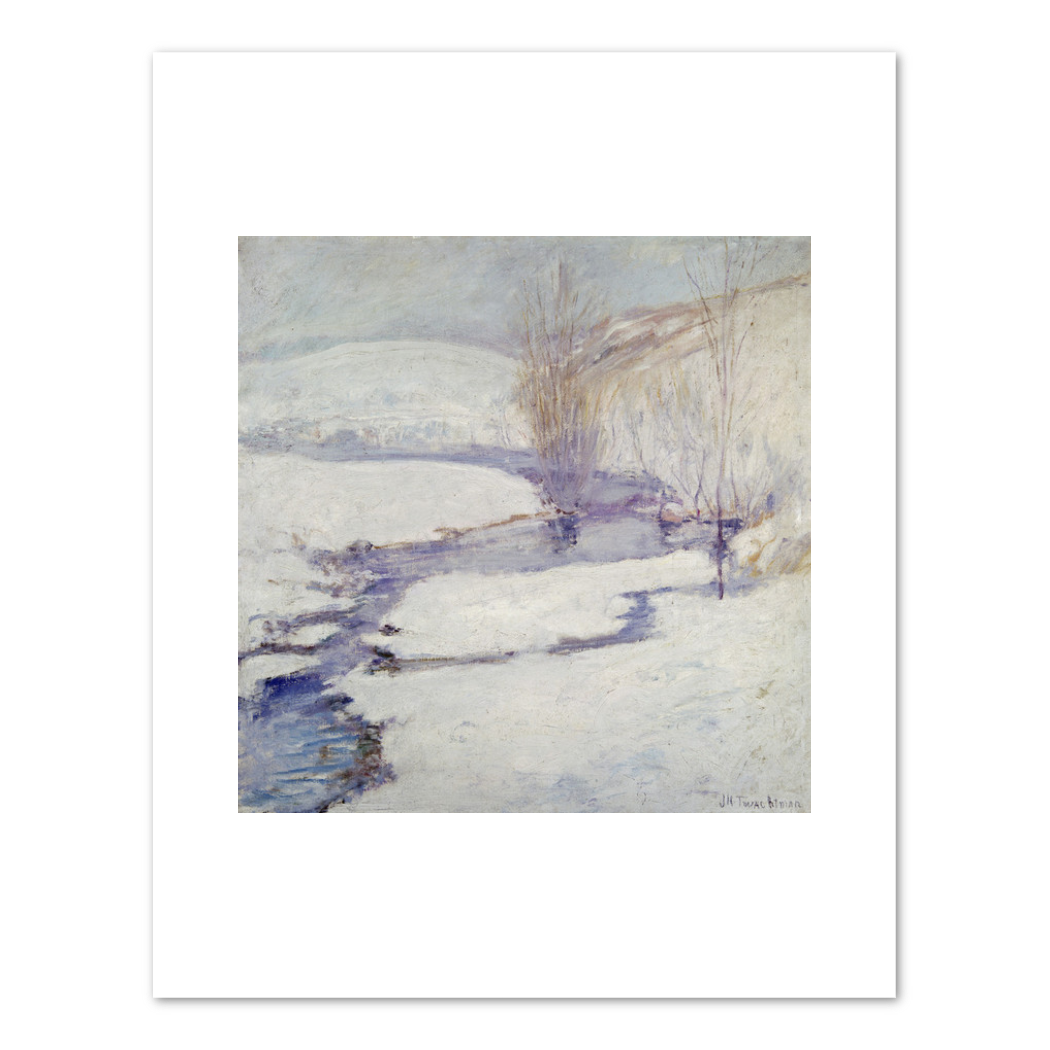 John Twachtman, Winter Landscape, 1890–1900, Terra Foundation for American Art. Fine Art Prints in various sizes by Museums.Co