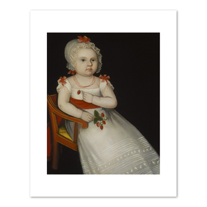 Ammi Phillips, Mary Elizabeth Smith, 1827, Terra Foundation for American Art. Fine Art Prints in various sizes by Museums.Co
