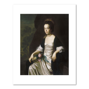 Portrait of Mrs. John Stevens (Judith Sargent, later Mrs. John Murray) by John Singleton Copley
