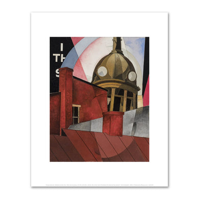 Charles Demuth, Welcome to Our City, 1921, Fine Art Prints in various sizes by Museums.Co