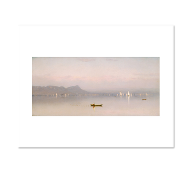 Sanford Robinson Gifford, Morning in the Hudson, Haverstraw Bay, 1866, Fine Art Prints in various sizes by Museums.Co
