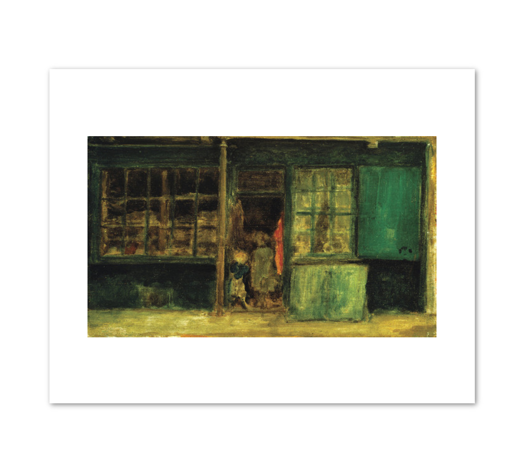 James Whistler, Carlyle's Sweetstuff Shop, c.1887, Terra Foundation for American Art. Fine Art Prints in various sizes by Museums.Co