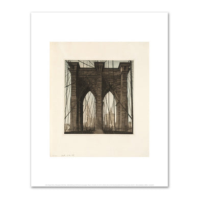 John Taylor Arms, The Gates of the City, 1922, Art Print in 4 sizes by 2020ArtSolutions
