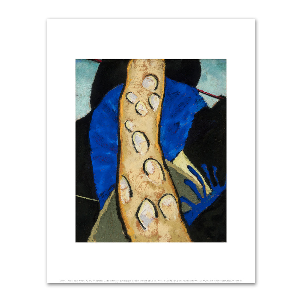 Arthur Dove, A Walk: Poplars, 1912 or 1913, Fine Art Prints in various sizes by Museums.Co