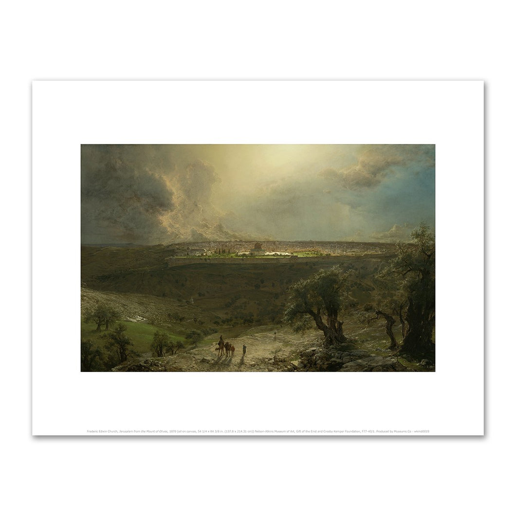 Frederic Edwin Church, Jerusalem from the Mount of Olives, 2020ArtSolutions