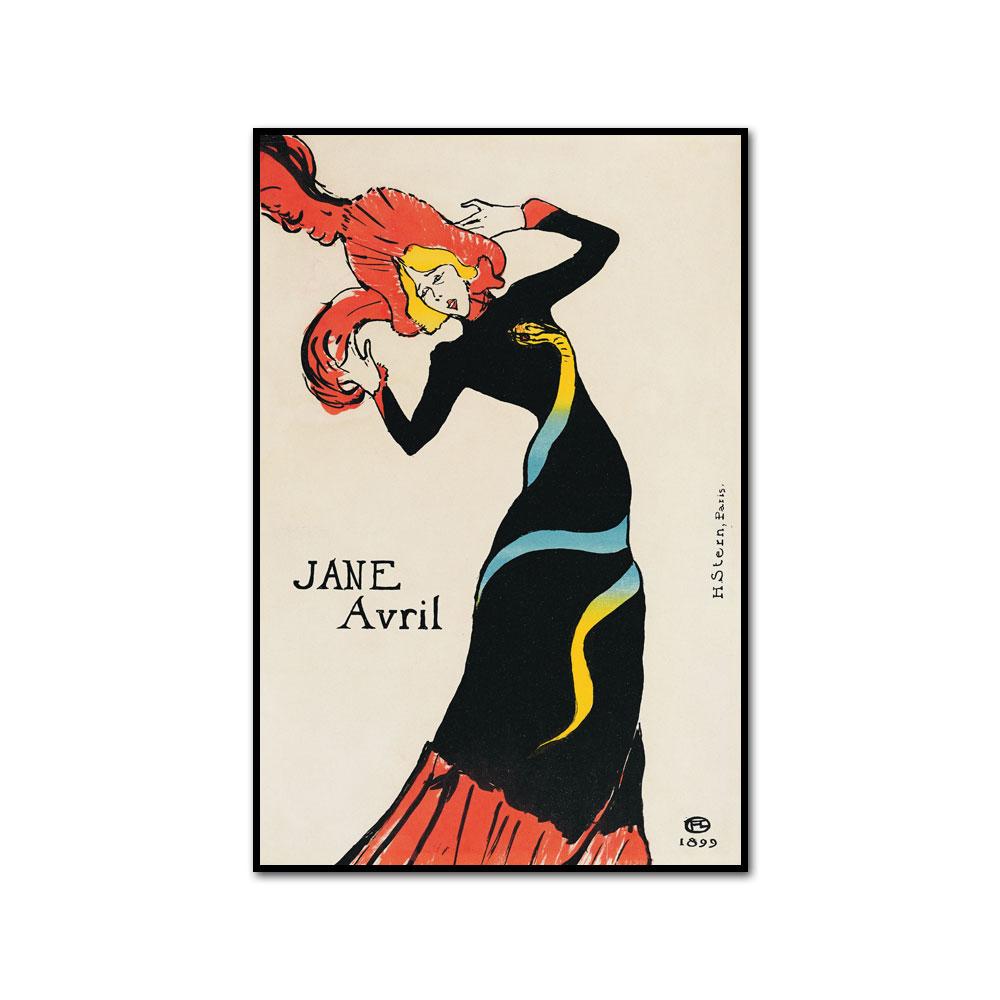 Jane Avril by Henri de Toulouse-Lautrec Artblock