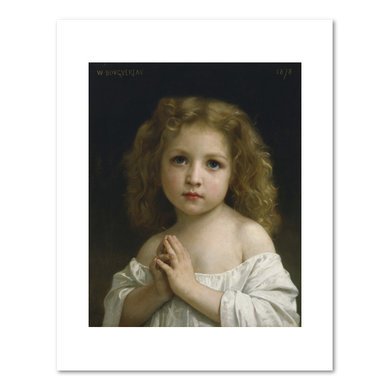 Little Girl by William-Adolphe Bouguereau