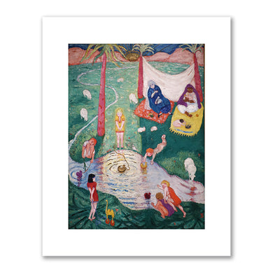 Florine Stettheimer, Easter Picture, c. 1915-1917, Phoenix Art Museum. Fine Art Prints in various sizes by Museums.Co