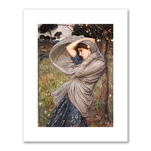 John William Waterhouse, Boreas, 1903, Private Collection. Fine Art Prints in various sizes by Museums.Co
