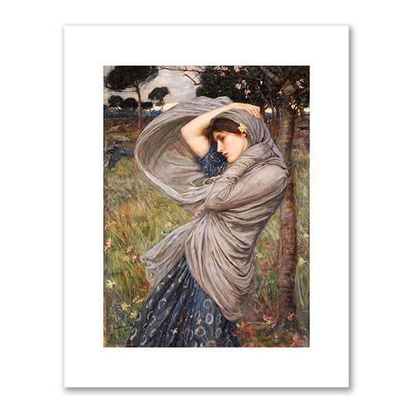 John William Waterhouse, Boreas, 1903, Private Collection. Fine Art Prints in various sizes by Museums.Co