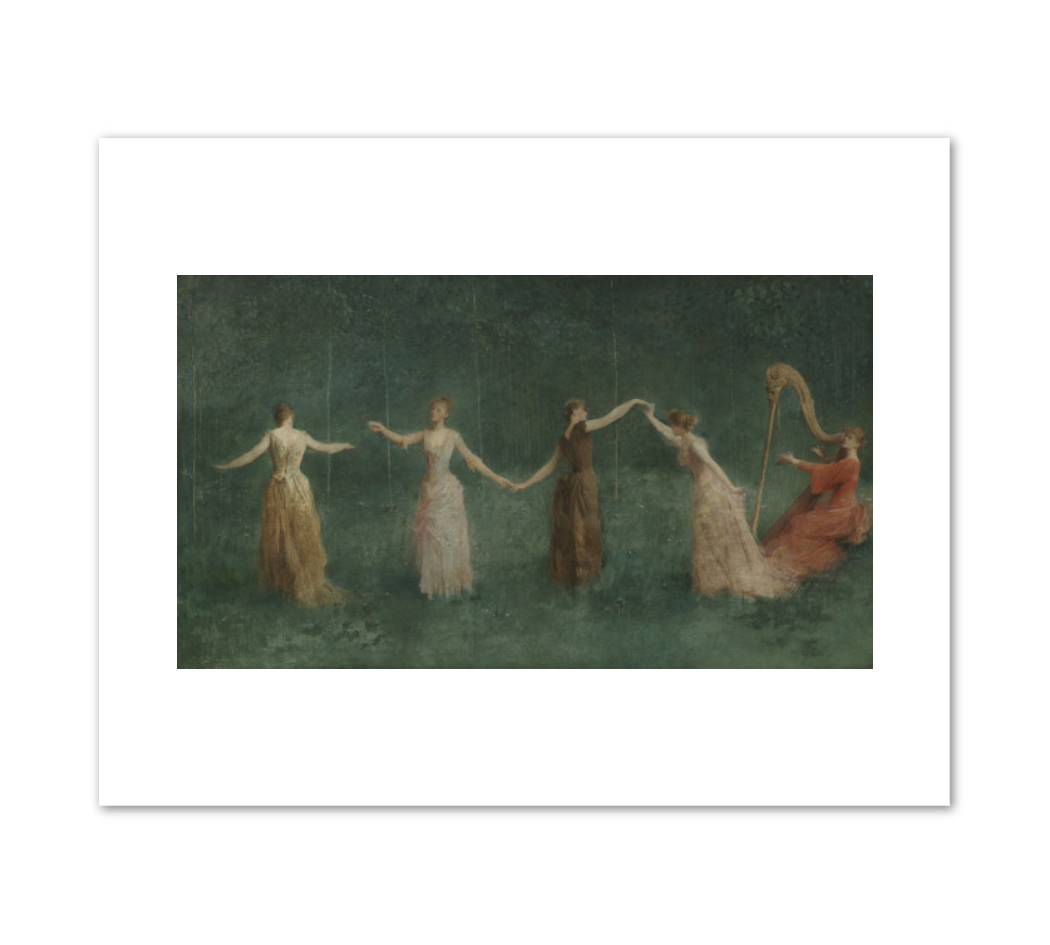 Thomas Wilmer Dewing, Summer, 1890, Fine Art Prints in various sizes by Museums.Co