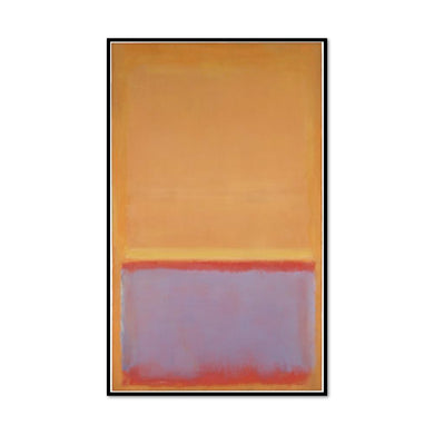 Mark Rothko, Untitled, 1954, Framed Art Print with black frame in 3 sizes by Museums.Co