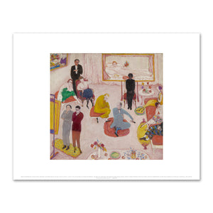 Florine Stettheimer, Studio Party (Soirée), not dated, Fine Art Prints in various sizes by Museums.Co