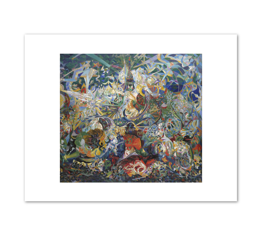 Joseph Stella, Battle of Lights, Coney Island, Mardi Gras, 1913-14, Fine Art Prints in various sizes by Museums.Co