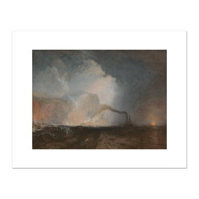 Joseph Mallord William Turner, Staffa, Fingal's Cave, between 1831 and 1832, Yale Center for British Art. Fine Art Prints in various sizes by Museums.Co